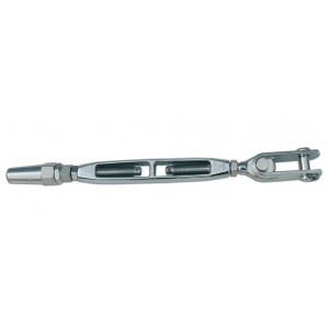 swageless toggle fork turnbuckle