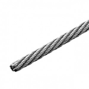 Câble souple en inox 316 de diamètre 3 mm conditionné : cable souple inox