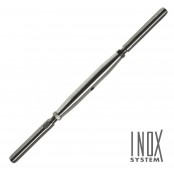 Crimp closed body turnbuckle terminal/terminal - INOX SYSTEM