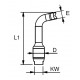 Té inox pour gréement cordage Dyneema