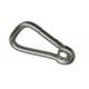 A4 stainless steel asymmetrical carabiner