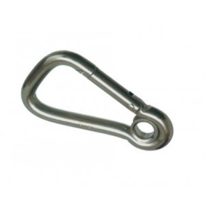 A4 stainless steel asymmetrical carabiner