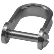 straight cut shackle with screw