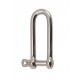 long stainless steel shackle