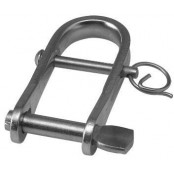 Straight cut "fast bar” bar shackle