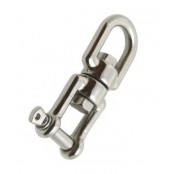 stainless steel swivel shackle with eye