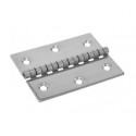 Charnière rectangle - inox 304 