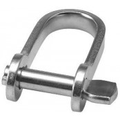 “Quick" straight cut shackle