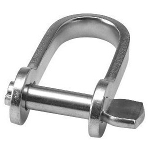 straight cut shackle