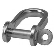 “Standard" straight cut shackle