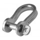 “Standard" lyre cut shackle