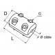 2-part cable clamp