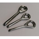 Crimp terminal with large eye - INOX SYSTEM