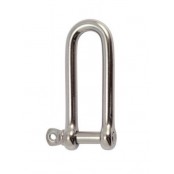 long stainless steel shackle