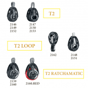 Carbo T2 pulleys