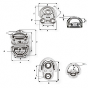 Hinged chain plates