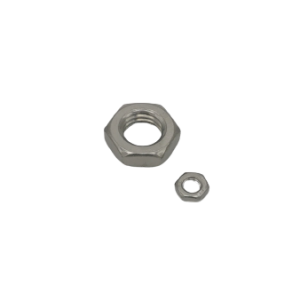 A4 metric low stainless steel nut