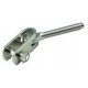 Metric threaded toggle fork - left pitch