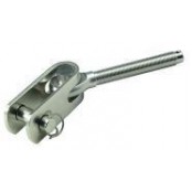 Metric threaded toggle fork - left pitch