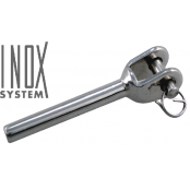 Crimp terminal with welded fixed fork - INOX System