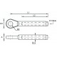  Terminaison inox à sertir à œil
