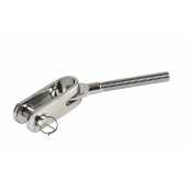 Metric threaded toggle fork - Left pitch - INOX SYSTEM