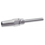 Left threaded swageless terminal - INOX System