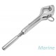 Marine stainless steel pelican hook