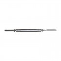 “Design" stainless steel turnbuckle with threaded rod / Crimp terminal