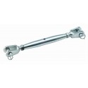 Ridoir corps fermé inox chape fixe/chape fixe
