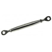 Closed body turnbuckle eye/eye - stainless steel