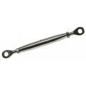 Closed body turnbuckle eye/eye - stainless steel