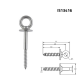 Eye bolt with base - wood screw