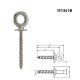 Eye bolt with base - wood screw
