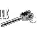 Design" terminal with fixed welded fork - INOX System