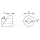 Corner block for threaded terminals - INOX System