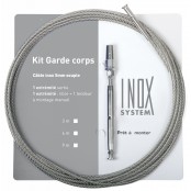 Kit Garde-corps - câble 5mm (7*7) terminaison et ridoir à dôme