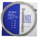 Ø4mm (1*19) unsheathed cable railing kit: with fixed fork.