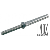 Right threaded crimp terminal - INOX System