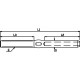 L IS threaded crimp terminal