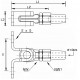 swageless hasp terminal