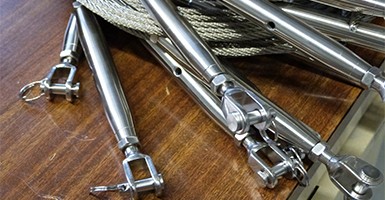 Turnbuckles, tensioners and terminals